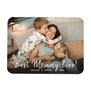 Best Mommy Ever Flexible Foto Magnet