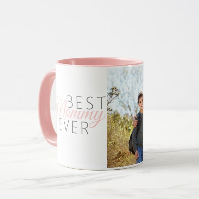 Best Mommy Ever Foto Tasse (Vorderseite Links)