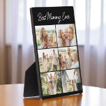 Best Mommy Ever Mother's Day 6 Photo Collage Fotoplatte<br><div class="desc">Surprise her with a heartfelt gift she’ll never forget. This Best Mommy Ever Mother’s Day photo collage plaque features six custom photo slots to showcase your favorite memories together. Whether it’s sweet family moments, baby milestones, or treasured vacations, this elegant keepsake captures the love and gratitude she deserves. Perfect for...</div>