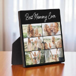 Best Mommy Ever Mother's Day 6 Photo Collage  Fotoplatte<br><div class="desc">Honor the most important woman in your life with this Best Mommy Ever Mothers Day photo collage plaque. Designed with six customizable photo slots, it is the perfect way to showcase your favorite memories and celebrate everything she does. Whether it is for Mothers Day, her birthday, or a heartfelt surprise,...</div>