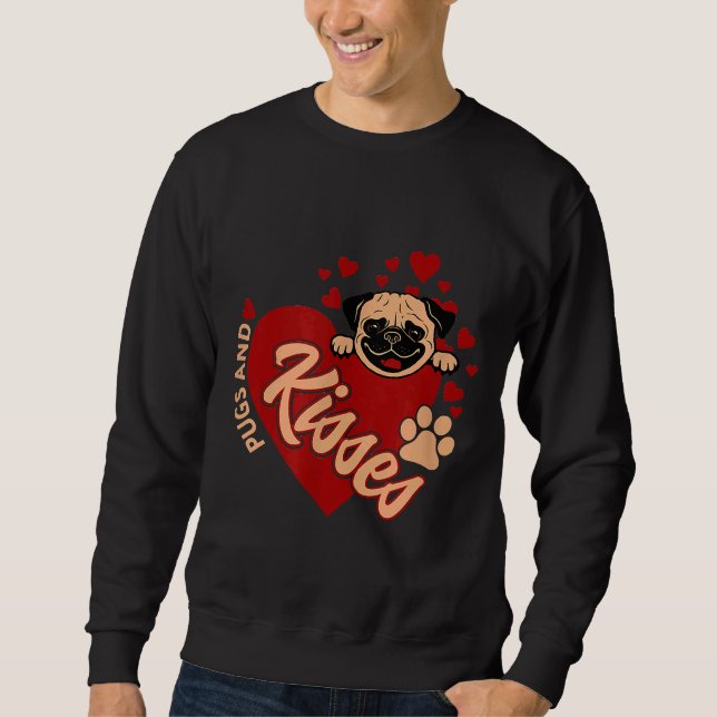 Best Mops Valentines Heart Classic T - Shirt 503 (Vorderseite)