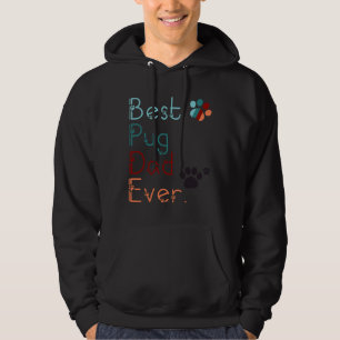 BEST MOPS VATER JE in Liebe MOPS Geschenk für VATE Hoodie