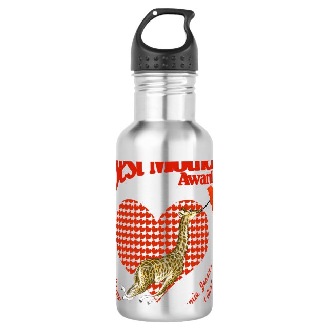 Best Mother Award Keepake Trinkflasche (Vorderseite)