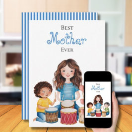 Best Mother Mother Mother Child Music Design Karte