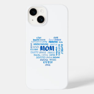 Best Mother Qualitäten und Mama Eigenschaften Invi Case-Mate iPhone 14 Hülle