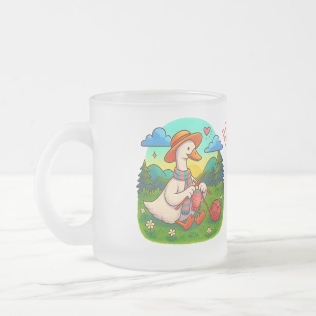 Best Mum Cute Knitting Goose Coffee Mug Mattglastasse (Links)