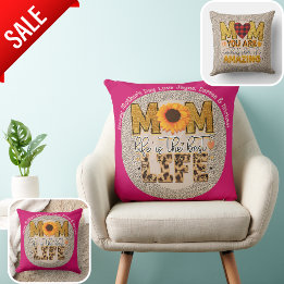 BEST Mutter's Day Geschenk Eva! Personalisierte Ma Kissen