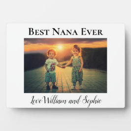 Best Nana Ever Foto Fotoplatte