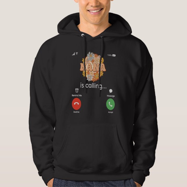 Best Nana Ever Worlds Best Grandma Grammie Granny  Hoodie (Vorderseite)