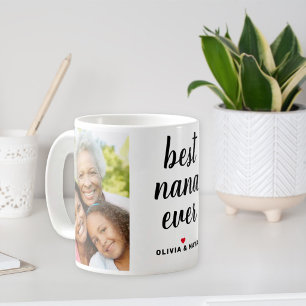 Best Nana je Personalisiert Mütter Tag Foto Kaffeetasse