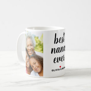 Best Nana je Personalisiert Mütter Tag Foto Kaffeetasse