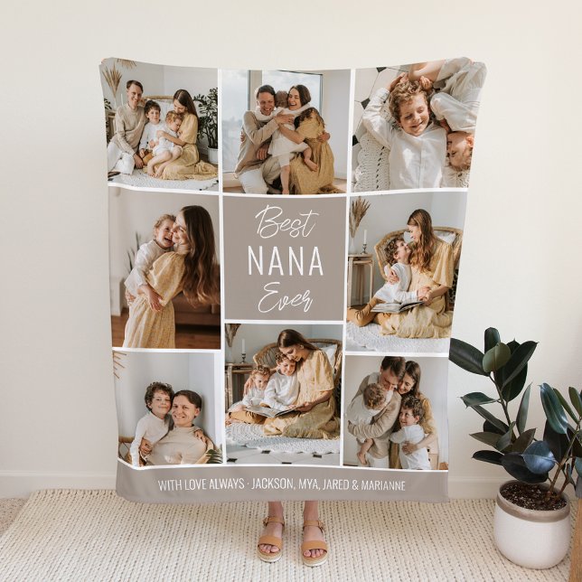 Best NANA jemals Custom Fleece Blanket (Von Creator hochgeladen)