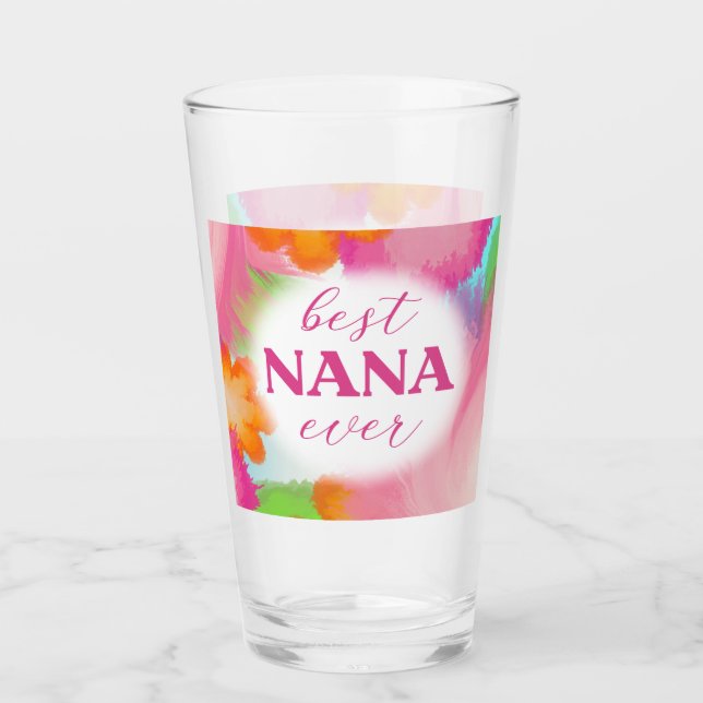 Best Nana jemals Design-25972 Glas (Vorderseite)