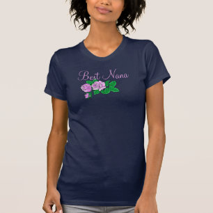 Best Nana mit Rose T - Shirt