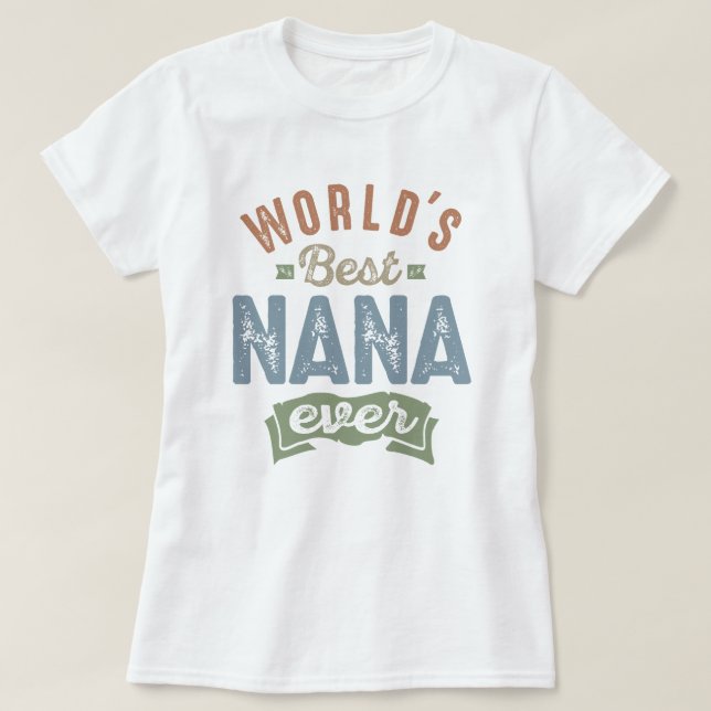 Best Nana T-Shirt (Design vorne)