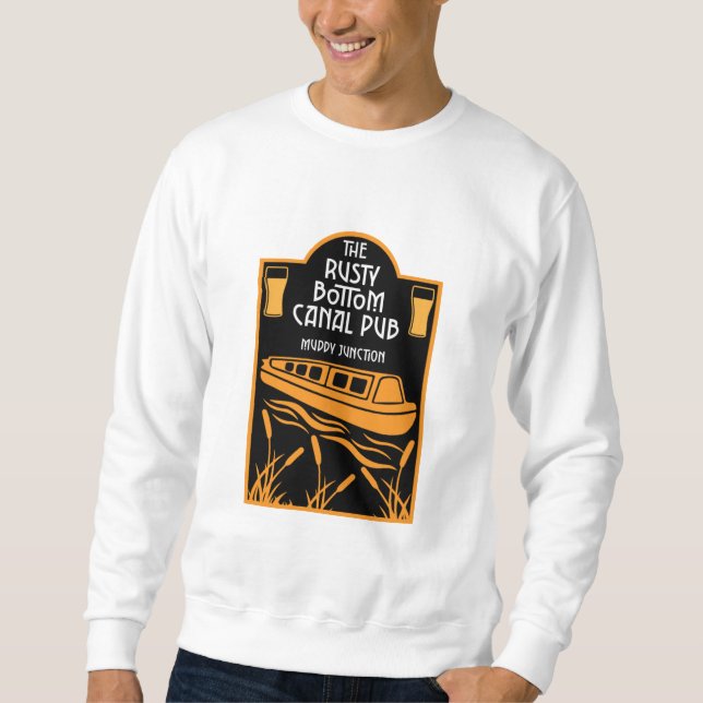 Best Narrowboat Pubs Sweatshirt (Vorderseite)