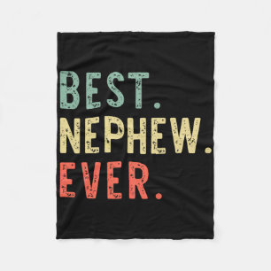 Best Nephew jemals Family Funny Vintag Retro Fleecedecke