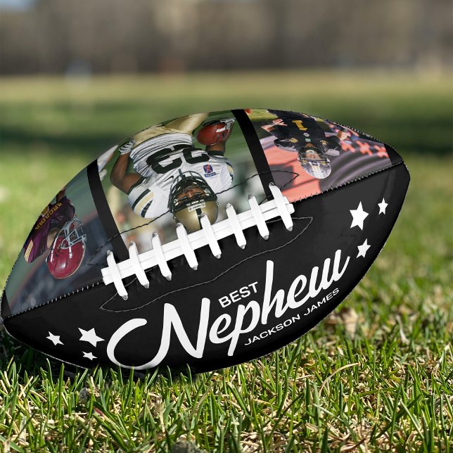 Best Nephew Photo Collage Football (Von Creator hochgeladen)