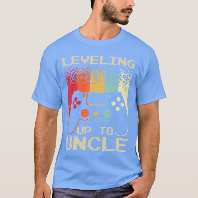 Best New Uncle for Men Boys Soon to Be Uncle Nephe T-Shirt (Vorderseite)