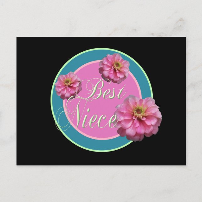 Best Niece Postkarte (Vorderseite)