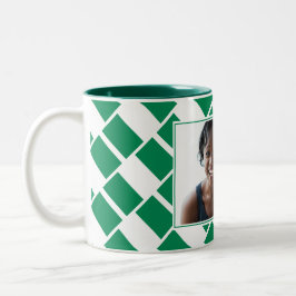 BEST NIGERIAN MAMA Personalisiert NIGERIA Flag Fot Zweifarbige Tasse