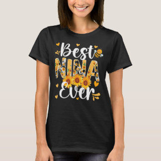 Best Nina Ever Nina Grandma Nina Großmutter T-Shirt