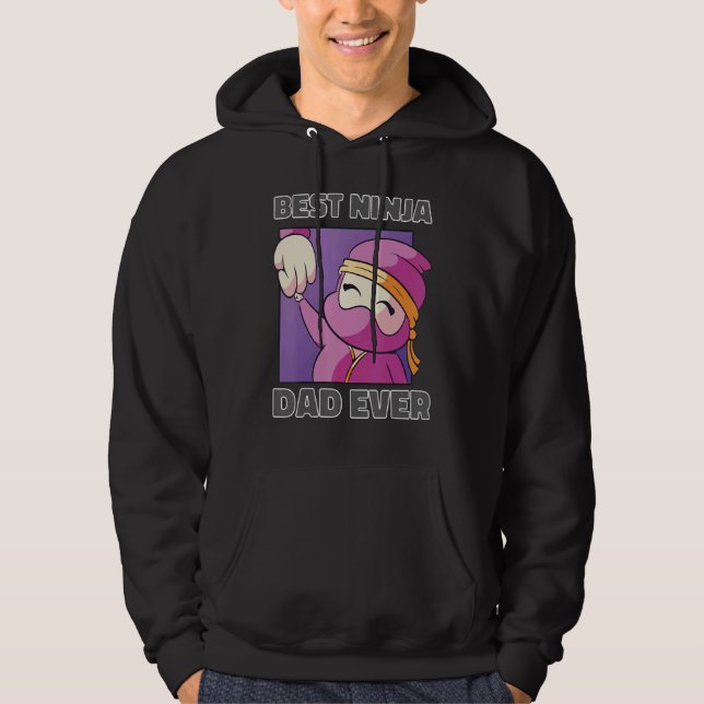 Best Ninja Vater Hoodie (Vorderseite)