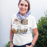 Best Nonna Ever - Grandchildren T-Shirt<br><div class="desc">Feiern Sie mit diesem personalisierten Grandchildren Foto Collage T - Shirt die "Beste Nonna je". Dieses nachdenkliche Geschenk besticht durch eine wunderschön arrangierte Collage mit wertvollen Fotos, die besondere Momente einfangen, ergänzt durch eine liebevolle Botschaft. Es ist aus weichem, langlebigem Stoff gefertigt und bietet Komfort und Stil. Das individuelle Design...</div>