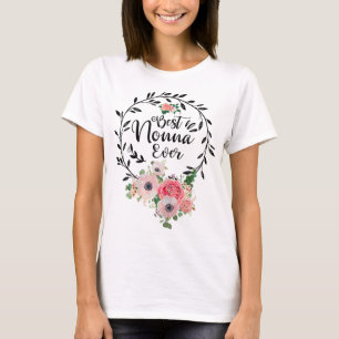 Best Nonna jemals Flora Deco Grande T-Shirt