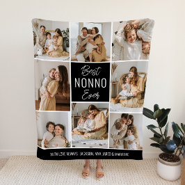 Best NONNO jemals Custom Fleece Blanket
