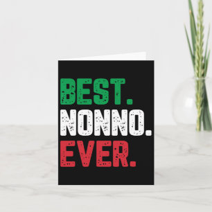 Best Nonno jemals Family Fantastisch Cool Karte