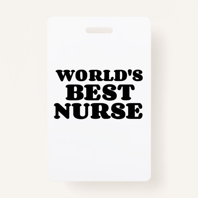 BEST NURSE AUSWEIS (Vorderseite)