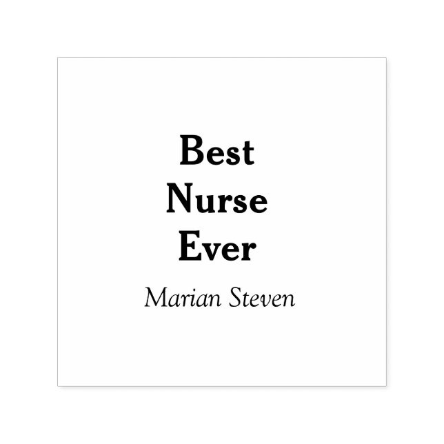 Best nurse ever medical professional paramedical d permastempel (Design)