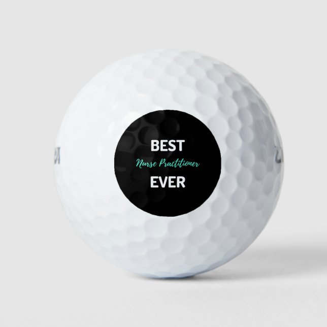 Best Nurse Practitioner Golfball (Vorderseite)