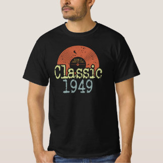 Best of 1949 Classic Vinyl, Geboren 1949 Geburtsta T-Shirt