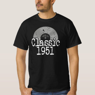 Best of 1951 Classic Vinyl, Geboren 1951 Geburtsta T-Shirt
