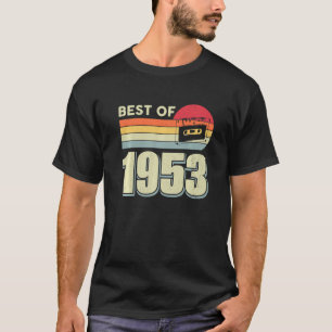 Best Of 1953 Vintage Retro Kassettenband 69. Gebur T-Shirt
