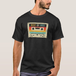 Best of 1955 Cassette Tape Retro Vintag 68. Birt T-Shirt