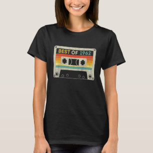 Best of 1962 60. Geburtstagskassettenband Vintag T-Shirt