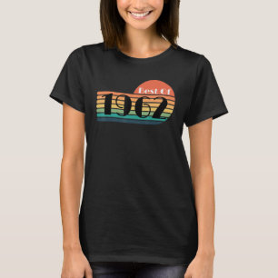 Best of 1962 Birthday Mama Vater 60's Year Geboren T-Shirt