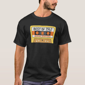 Best of 1962 S Cassette Tape Player Vintag Retro T-Shirt