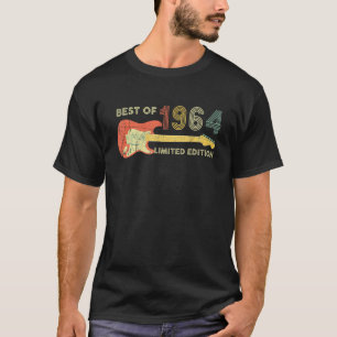 Best of 1964 , Gitarre 58. Geburtstag T-Shirt