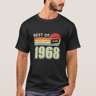 Best of 1968 Vintag Retro-Kassettenband 54. Birt T-Shirt