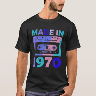 Best of 1970 Vintages Mixtape über 50 50 Jahre alt T-Shirt
