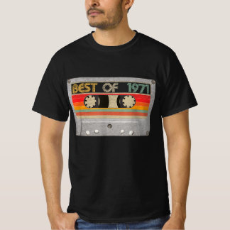 Best of 1971 Cassette Tape Vintag, 1971 Bday Gesch T-Shirt