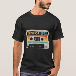 Best of 1973 1973 50th Cassette Tape T-Shirt