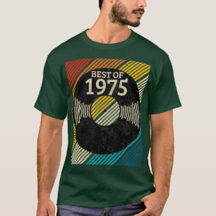 Best Of 1975 Vintage Vinyl Schallplatte DJ 45. Ges T-Shirt