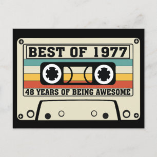 Best of 1977 48 years of be phantastisch feiertagspostkarte