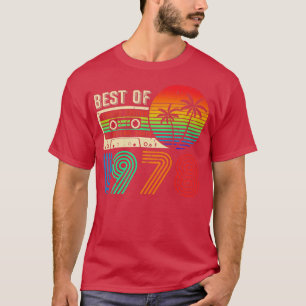 Best of 1978 44. Geburtstag Vintager KassettenLimi T-Shirt