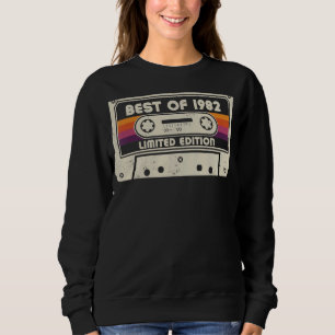 Best of 1982 40. Geburtstagskassettenband Sweatshirt
